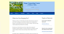 Desktop Screenshot of hopecounselingcenter.net